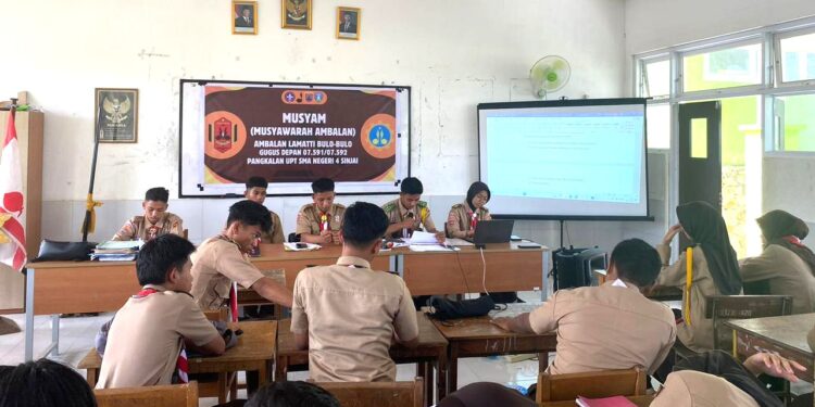 Pramuka SMAN 4 Sinjai Ambalan Lamatti Bulo-Bulo Sukses Selenggarakan Musyawarah Ambalan, Memperkuat Kepemimpinan dan Kebangsaan