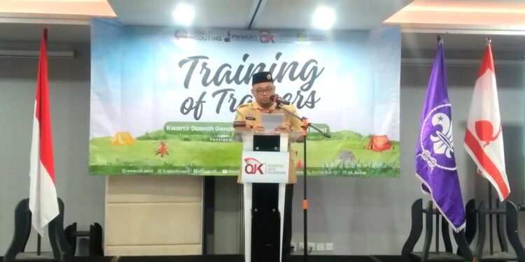 Pertama Kali Di Indonesia, OJK Kalbar Laksanakan TOT Bersama Pramuka