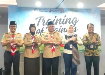 Pertama Kali Di Indonesia, OJK Kalbar Laksanakan TOT Bersama Pramuka