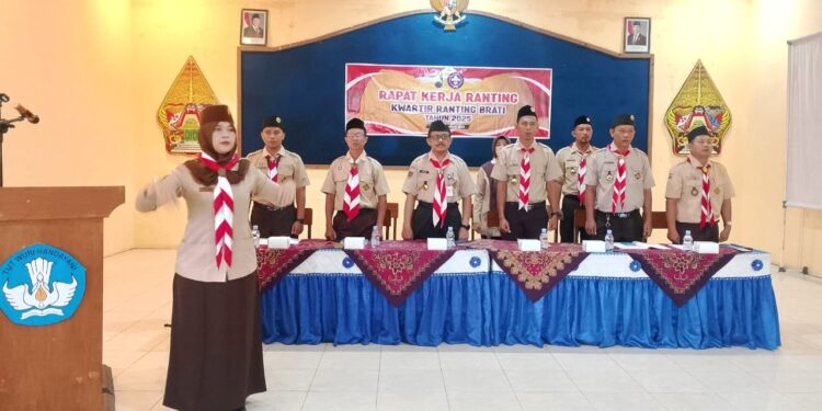 Rapat Kerja Ranting Kwarran Brati 2025, Konsolidasi dan Penguatan Program Kepramukaan