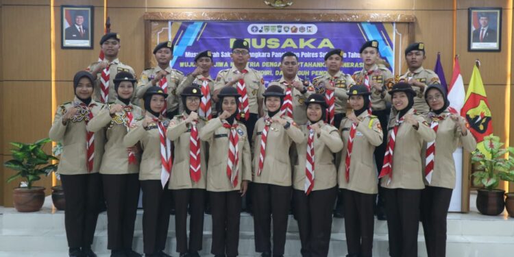 Saka Bhayangkara Polres Sukoharjo Gelar Musyawarah 2025, Ketua dan Wakil Ketua Baru Resmi Dilantik