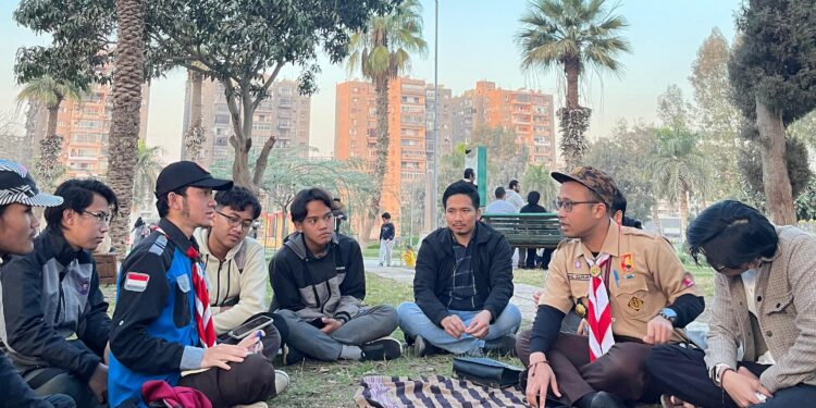 Gugus Depan KBRI Kairo Gelar Pertemuan Perdana untuk Pembentukan Racana Pramuka di Mesir
