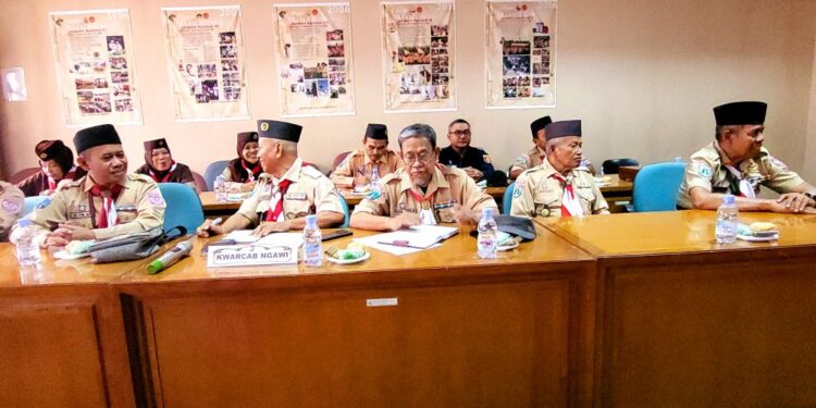 Pusdiklatcab Ngawi Lakukan Kunjungan Kerja ke Kwartir Nasional Pramuka