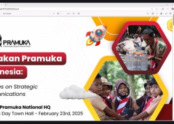 Gerakan Pramuka Paparkan Praktik Baik Kehumasan di Forum WOSM
