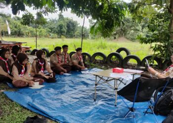 Kwarran Binawidya laksanakan Upgrading dan Gathering Pengurus DKR