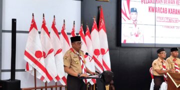 Ketua Kwarcab Karanganyar Membuka Sidparcab