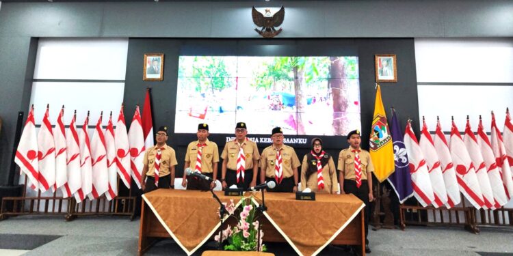 Ketua Kwarcab Karanganyar Membuka Sidparcab