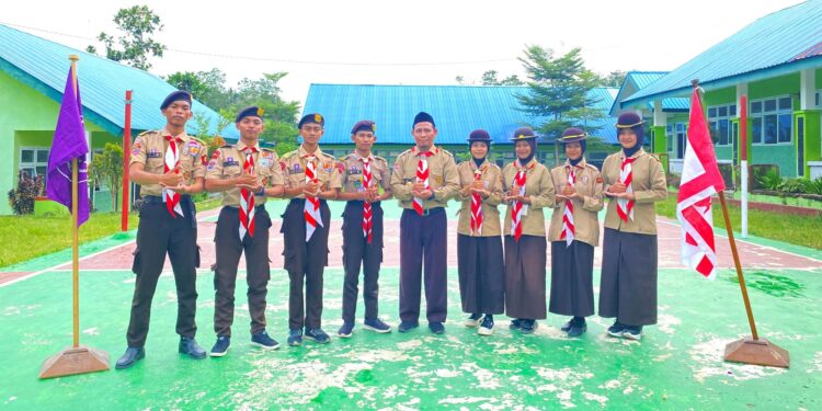 Pelantikan Dewan Ambalan Penegak Lamatti Bulo-Bulo Gugus Depan UPT SMAN 4 Sinjai