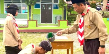 Pelantikan Dewan Ambalan Penegak Lamatti Bulo-Bulo Gugus Depan UPT SMAN 4 Sinjai