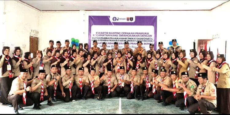 Cetak Generasi Unggul, Bangun Prestasi dan Kecerdasan: KMD dan KML Kwarran Kahu Ditutup Resmi