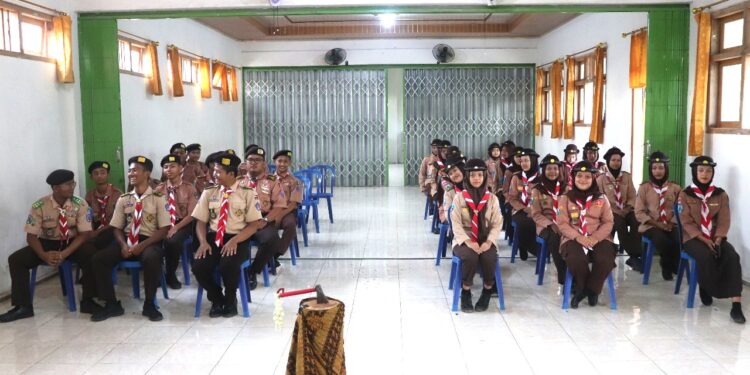 Kwartir Ranting Pare Selenggarakan Lokakarya Gugus Depan, Ciptakan Pramuka Produktif Masa Depan