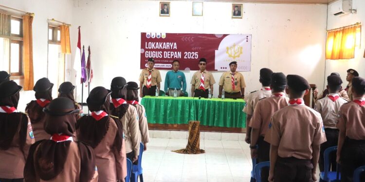 Kwartir Ranting Pare Selenggarakan Lokakarya Gugus Depan, Ciptakan Pramuka Produktif Masa Depan