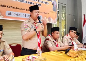 Sekretaris Kwarcab Kota Medan: Siapkan Pembina Pramuka yang Handal untuk Dukung Program Pemerintah