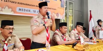 Sekretaris Kwarcab Kota Medan: Siapkan Pembina Pramuka yang Handal untuk Dukung Program Pemerintah