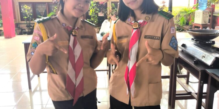 Pramuka SMA Negeri 4 Manado Gelar Lomba Memasak Dalam Rangka Hari Baden Powell ke-116