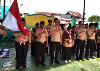 Delapan Pangkalan Pramuka Se-Medan Timur Dilantik