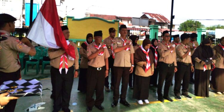 Delapan Pangkalan Pramuka Se-Medan Timur Dilantik