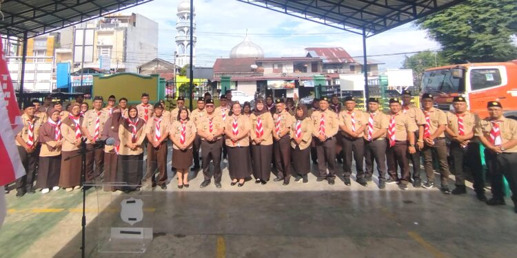 Delapan Pangkalan Pramuka Se-Medan Timur Dilantik