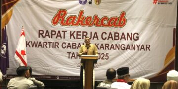 Kwarcab Karanganyar Gelar Rakercab