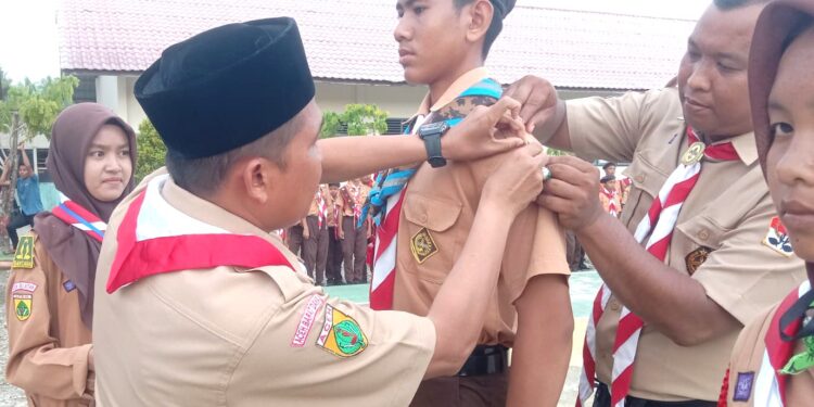 Gudep MAN 2 Aceh Selatan Gelar Lomba Pramuka Ceria Tingkat Penggalang Se Kluet Selatan di Aceh Selatan