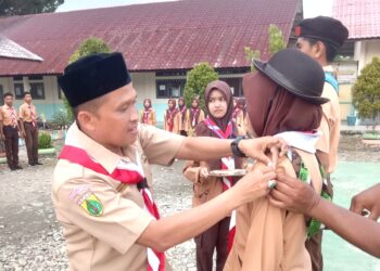 Gudep MAN 2 Aceh Selatan Gelar Lomba Pramuka Ceria Tingkat Penggalang Se Kluet Selatan di Aceh Selatan
