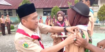 Gudep MAN 2 Aceh Selatan Gelar Lomba Pramuka Ceria Tingkat Penggalang Se Kluet Selatan di Aceh Selatan