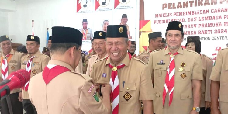 Kwarda Kalbar Kukuhkan Dan Lantik Jajaran Kwartir Cabang Mempawah