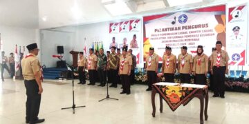 Kwarda Kalbar Kukuhkan Dan Lantik Jajaran Kwartir Cabang Mempawah