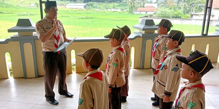 Kwarran Somagede Gelar Lomba Pramuka Garuda Berprestasi Tahun 2025