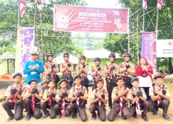 Bangun Karakter Kembangkan Kepemimpinan dan Prestasi, Pramuka SMPN 1 Patimpeng Sukses Ikuti LANDAK 2025