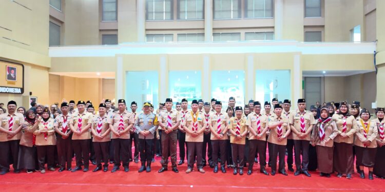 Ketua Kwarda Jatim Lantik Penjabat Wali Kota Batu Sebagai Ketua Mabicab Gerakan Pramuka