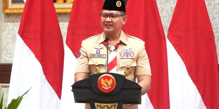 Ketua Kwarda Jatim Lantik Penjabat Wali Kota Batu Sebagai Ketua Mabicab Gerakan Pramuka