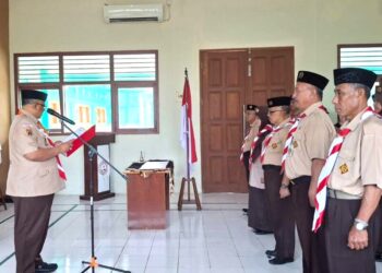 Ketua Kwarcab Banyumas Resmi Melantik Pengurus Kwarran Purwokerto Utara Masa Bakti 2025-2028