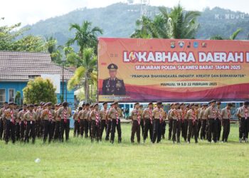 Lokabhara II Daerah Sulbar , Dir Binmas: Kader Saka Bhayangkara Salah Satu Potensi yang Mendukung Kamtibmas Tetap Kondusif