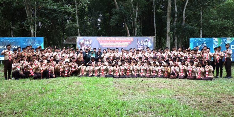 Peringati Hari Bakti Rimbawan, Pinsaka Wana Bakti Daerah Lampung Laksanakan Perkemahan Temu Bakti 2025