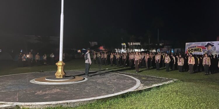 HUT Baden Powell ke-168, Gerakan Pramuka Saka Bhayangkara Daerah Sulawesi Barat gelar kegiatan BP Day 2025