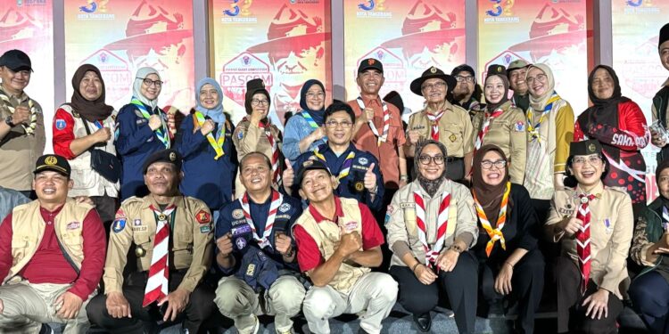 Dispora Kota Tangerang Berkolaborasi dengan Kwarcab Kota Tangerang Selenggarakan Malam Inagurasi 168th Baden Powell dan Closing Ceremony Patriot Scout Competition (PASCOM)