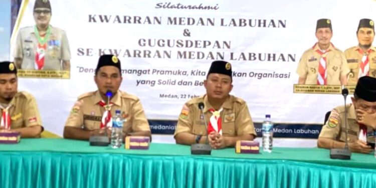 Kwarcab Medan Hadiri Silaturrahmi Gugusdepan Kwarran Medan Labuhan
