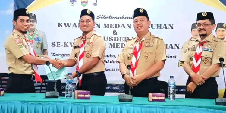 Kwarcab Medan Hadiri Silaturrahmi Gugusdepan Kwarran Medan Labuhan