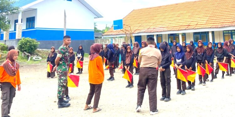 Komunikasi Taktis dan Efektif, Tingkatkan Ketrampilan dan Kerjasama Pramuka Penggalang “Nawasena Scout” Melalui Semaphore