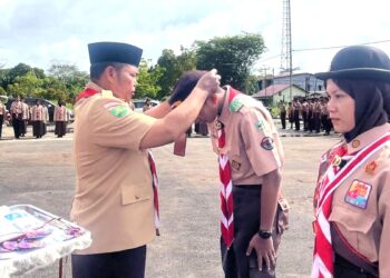 Peringati Hari Baden Powell ke-168, Kwarcab Sambas Gelar Baden Powell Camp 2025