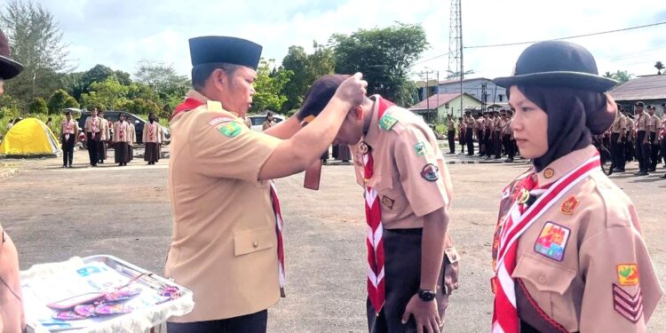 Peringati Hari Baden Powell ke-168, Kwarcab Sambas Gelar Baden Powell Camp 2025
