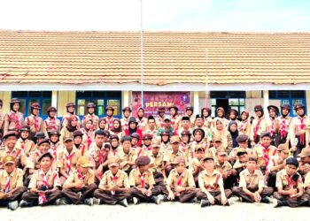 Penutupan Persami SMPN 1 Patimpeng: Bentuk Watak, Karakter dan Kedisiplinan