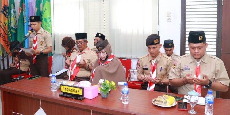 Waka KUASP Kwarda Jambi Buka Bimtek Apilkasi Ayo Pramuka dan SiKakak Simpatik