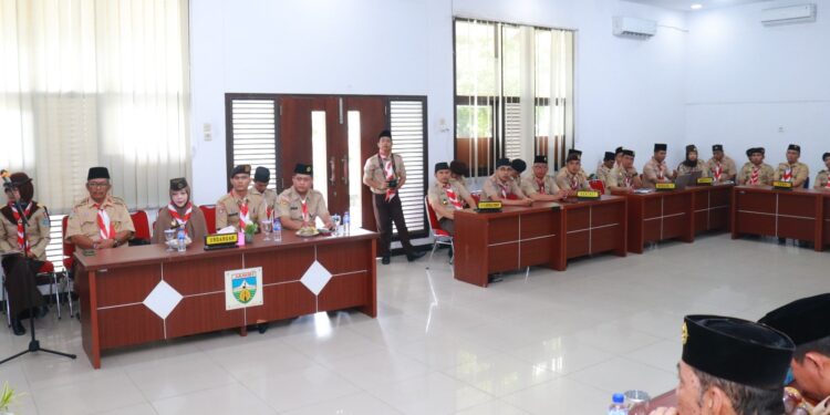 Waka KUASP Kwarda Jambi Buka Bimtek Apilkasi Ayo Pramuka dan SiKakak Simpatik