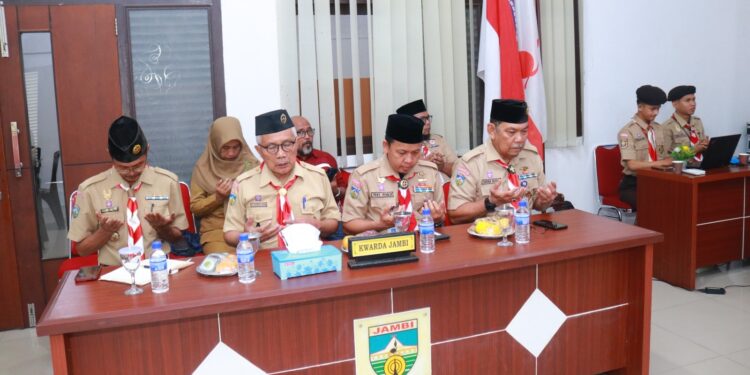 Waka KUASP Kwarda Jambi Buka Bimtek Apilkasi Ayo Pramuka dan SiKakak Simpatik