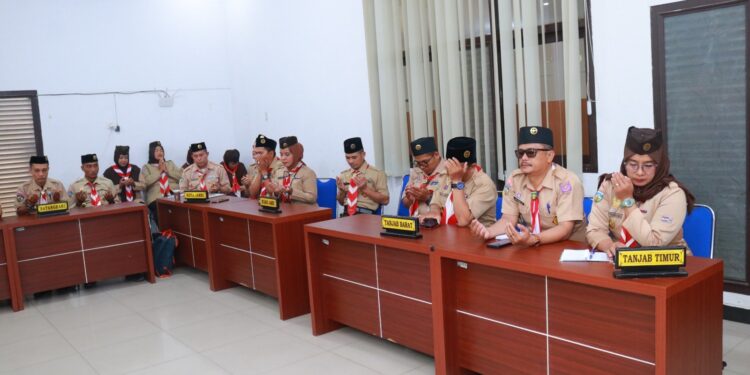 Waka KUASP Kwarda Jambi Buka Bimtek Apilkasi Ayo Pramuka dan SiKakak Simpatik