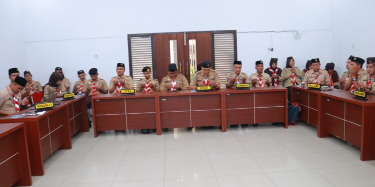Waka KUASP Kwarda Jambi Buka Bimtek Apilkasi Ayo Pramuka dan SiKakak Simpatik