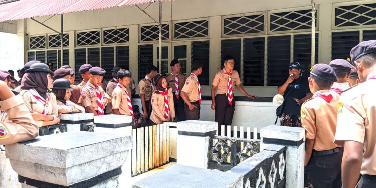 Peringati Hari Jadi Kabupaten Banyumas Ke-454, Swk Koramil 07/Banyumas Gelar Karya Wisata Pramuka