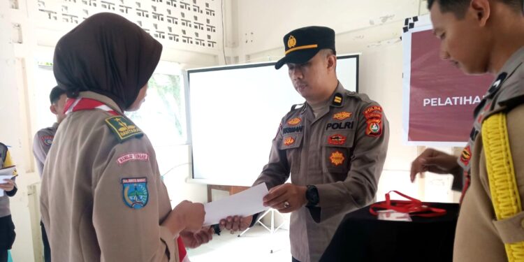 Saka Bhayangkara daerah Sulawesi barat gelar Pelatihan Pemantapan krida Pramuka Saka Bhayangkara Se – Polda Sulawesi barat tahun 2025